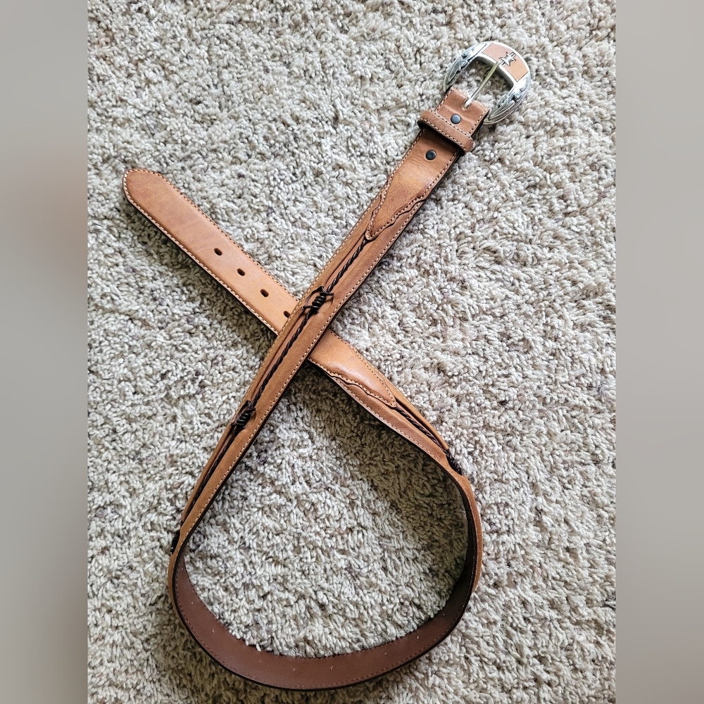 Men's Justin Leather Belt